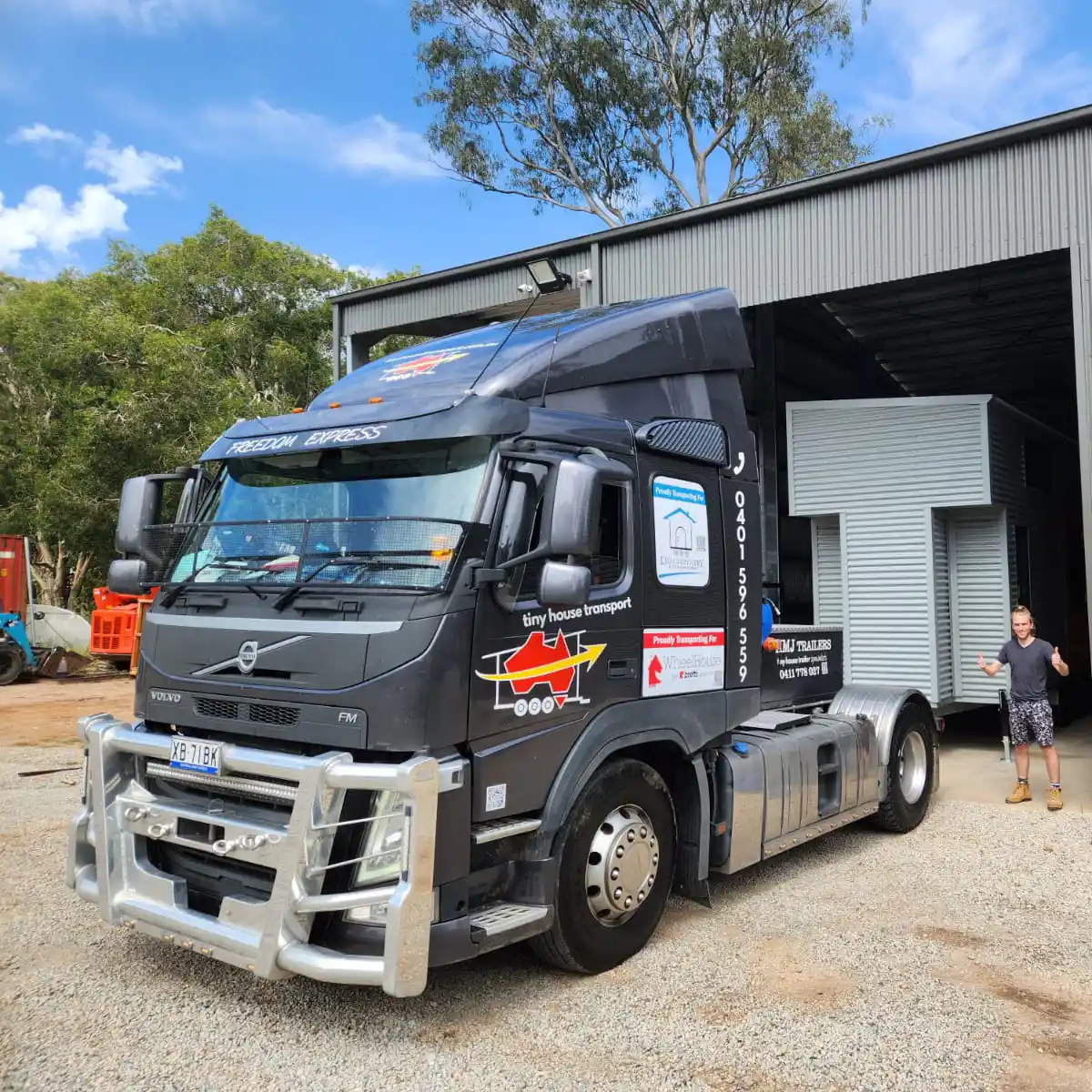 Tiny House delivered to Gumdale Queensland