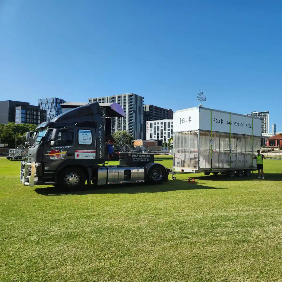 Special Delivery to Brisbane Showground