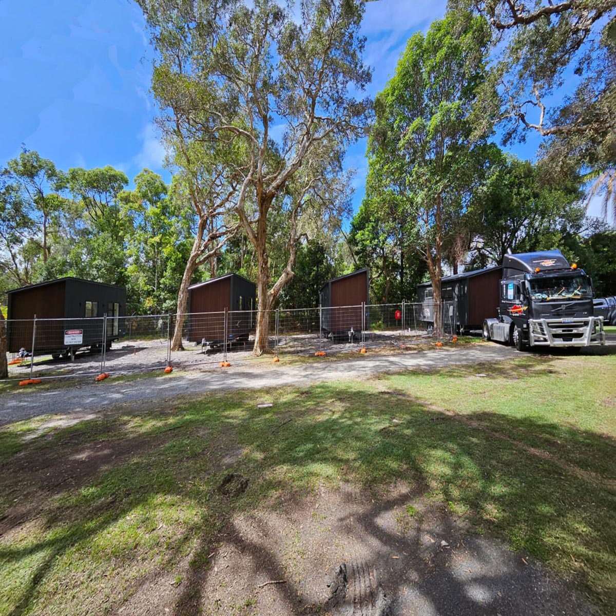 4 Alphaline Tiny Homes delivered to North Haven NSW