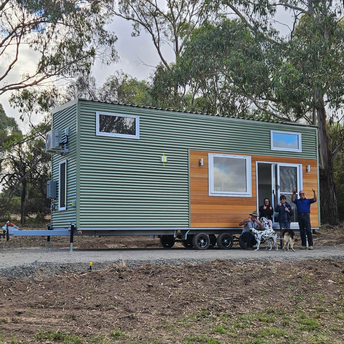 LJM Tiny Home delivered to Little Hampton SA