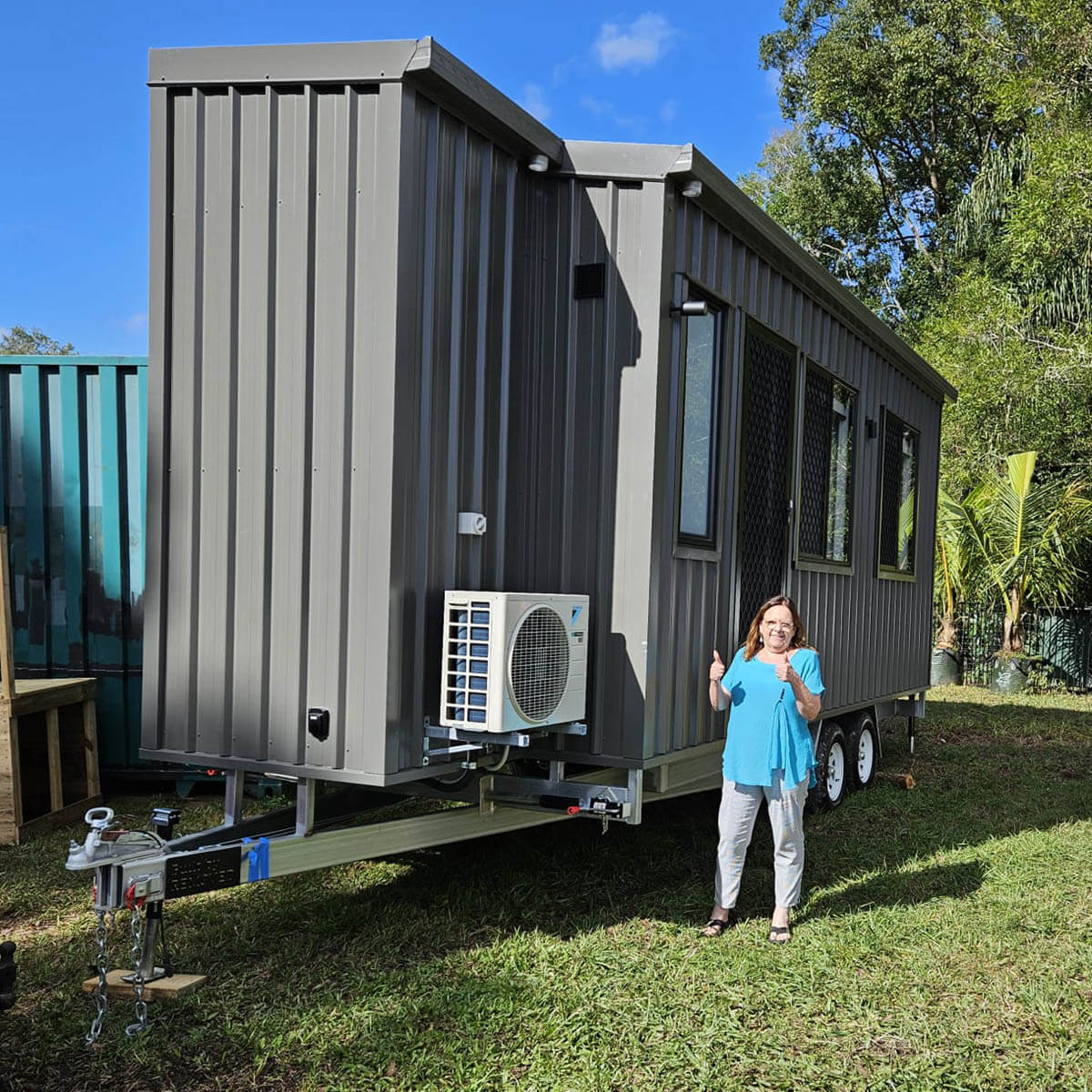 Removed Tiny Home delivered to Maloolah Valley QLD