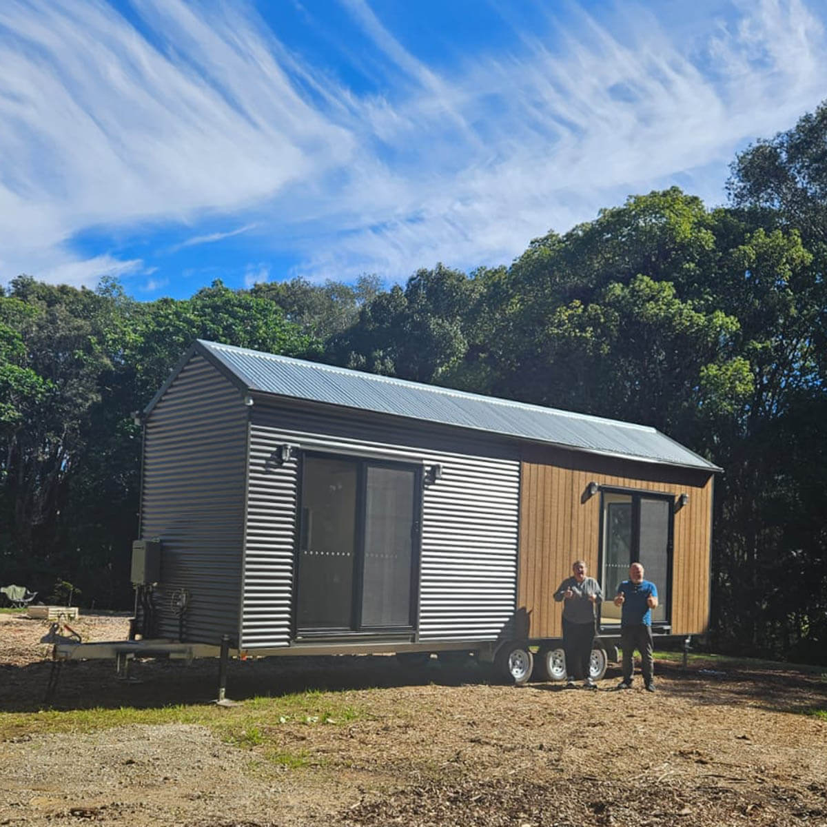 Alphaline Tiny Home delivered to Brunswick Heads NSW