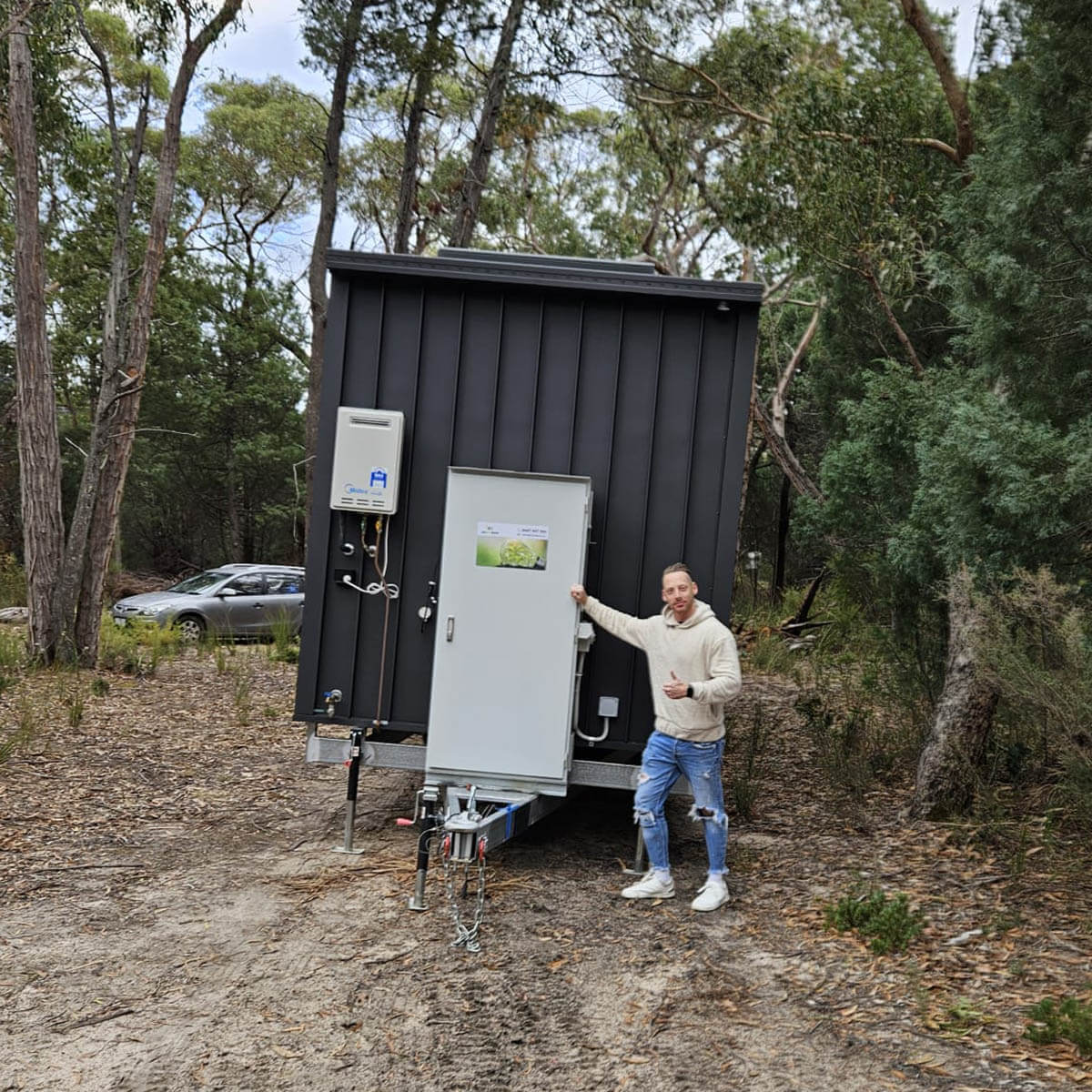 Removed Tiny Home delivered to Halls Gap Victoria