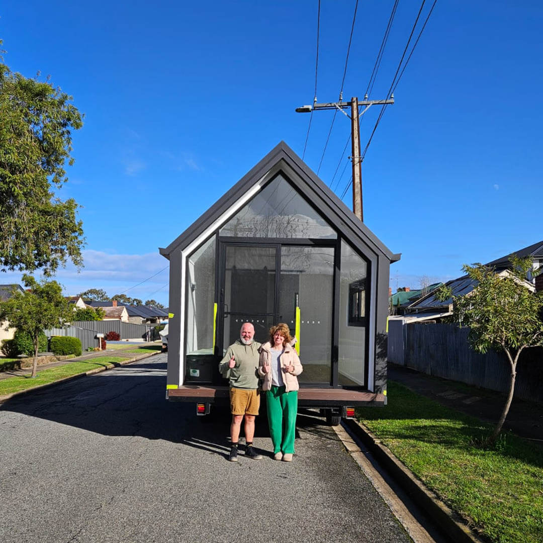 Alphaline Tiny Home delivered to Adelaide, South Australia