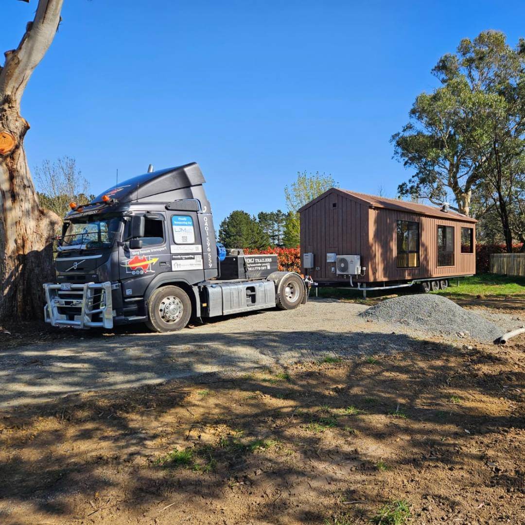 Alphaline Tiny Home delivered to Exeter New South Wales