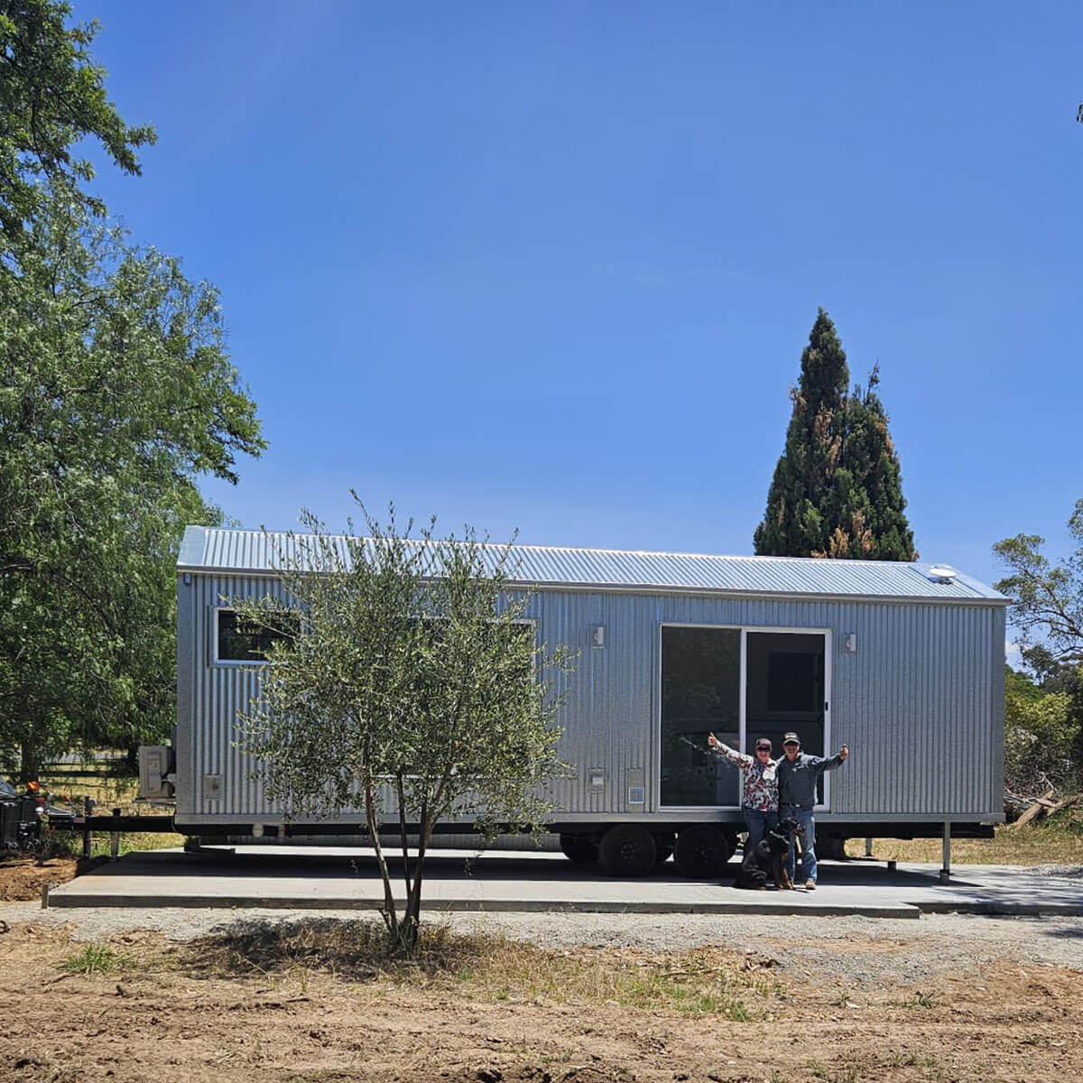 Alphaline Tiny Home delivered to Stockinbingal NSW