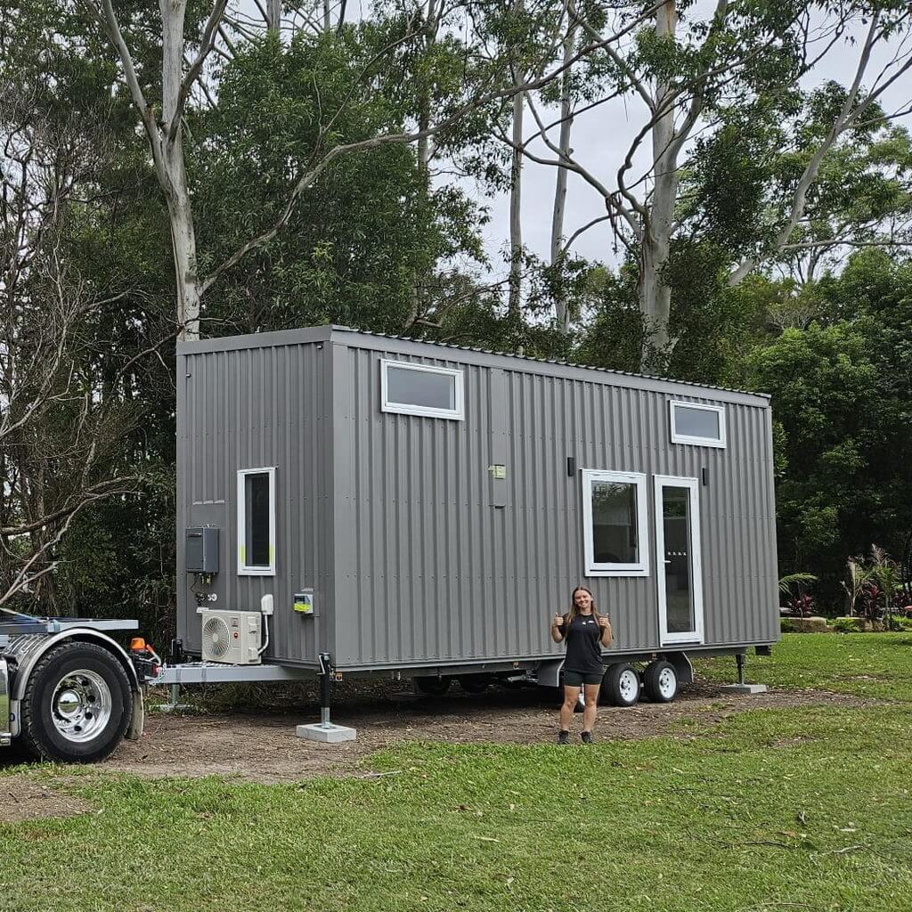 LJM Tiny Home delivered to Cooroy Queensland