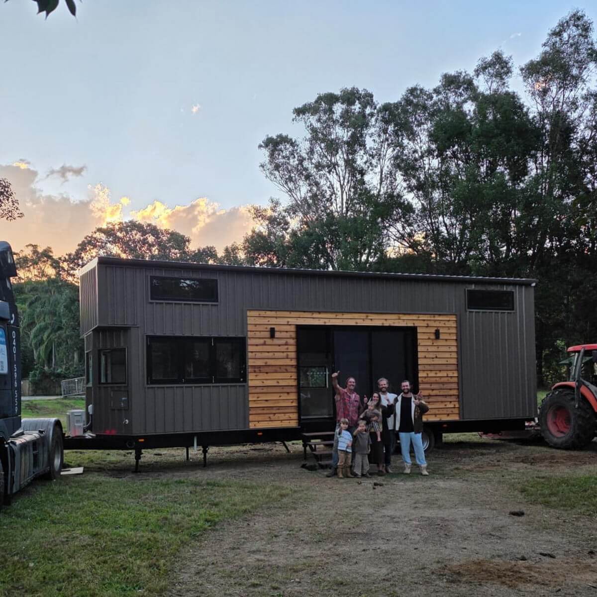 LJM Tiny Home delivered to Mullumbimby NSW