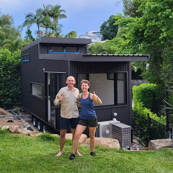 Tiny House delivered to Bardon Queensland