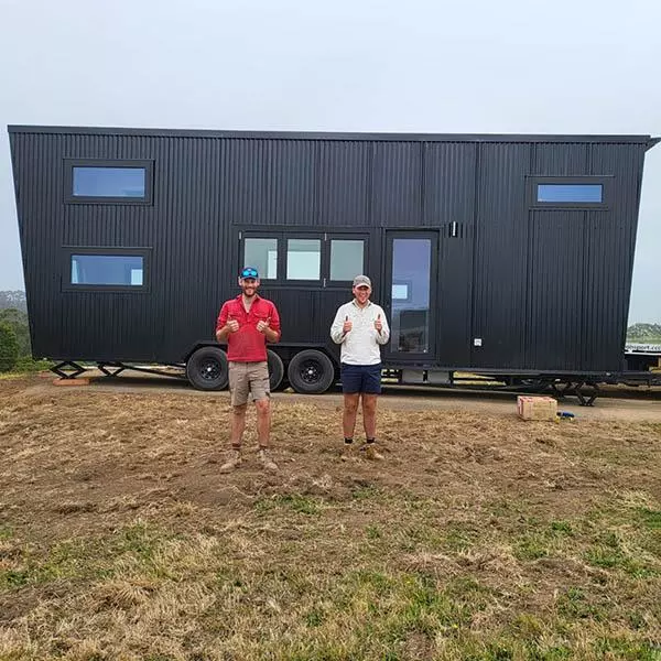 Tiny House delivered to Beech Forest Victoria