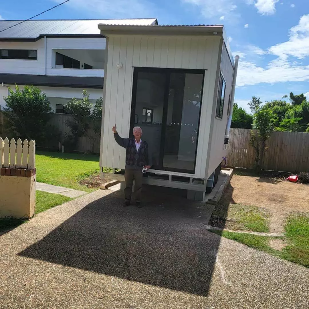 Tiny House delivered to Hendra QLD