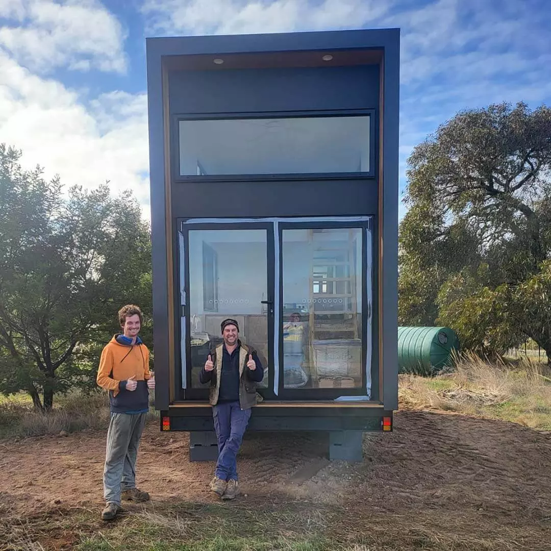 Tiny House delivered to Rhymney Victoria