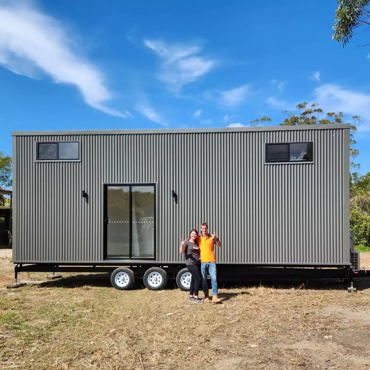 Sharper Tiny Home delivery to Bellingen NSW