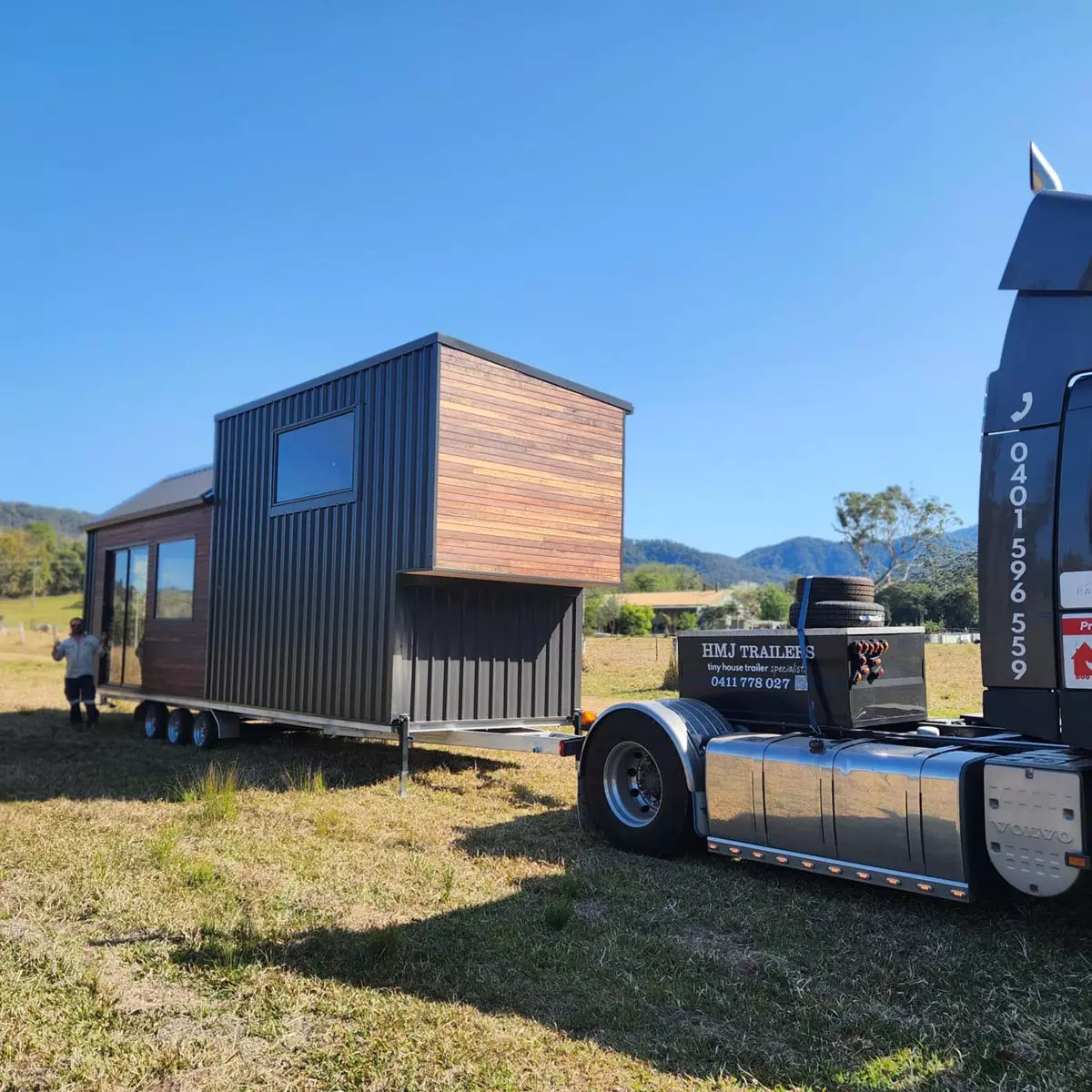 Tiny Home delivered to Wingham NSW