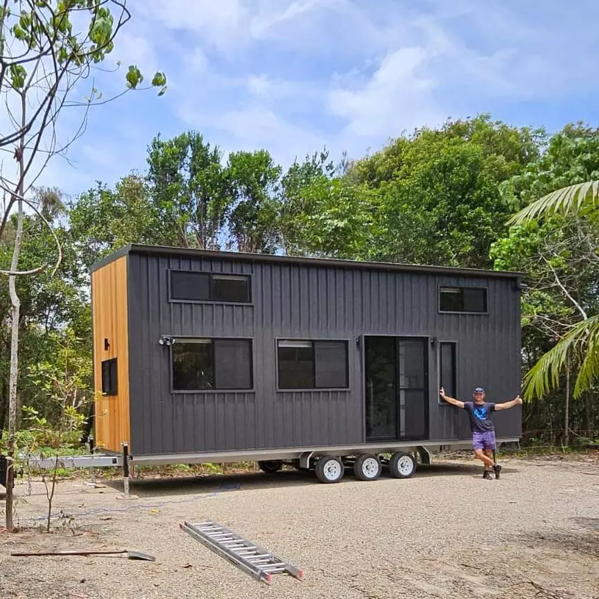 LJM Tiny Home delivered to New Brighton NSW