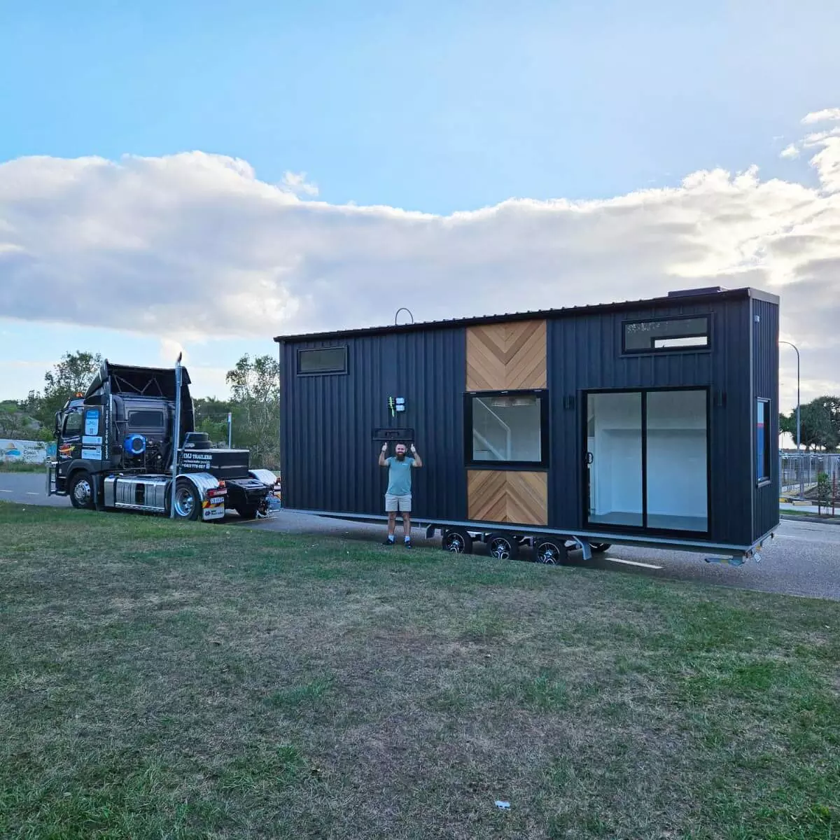 LJM Tiny Homes delivered to Kilcoy Queensland