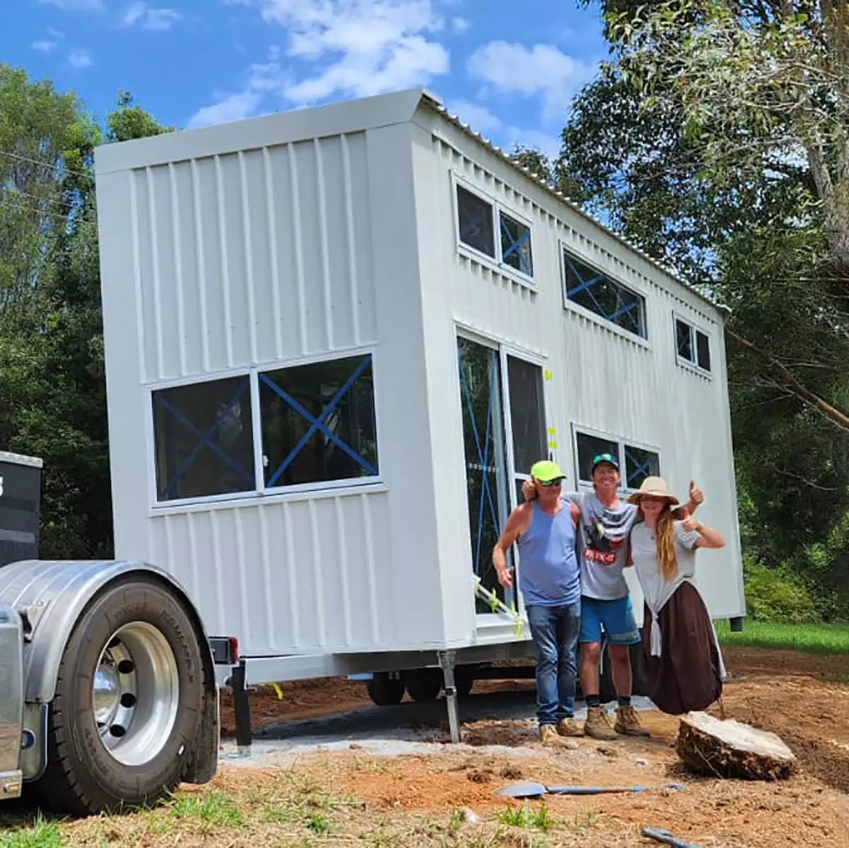 Tiny House delivered to Eungella NSW