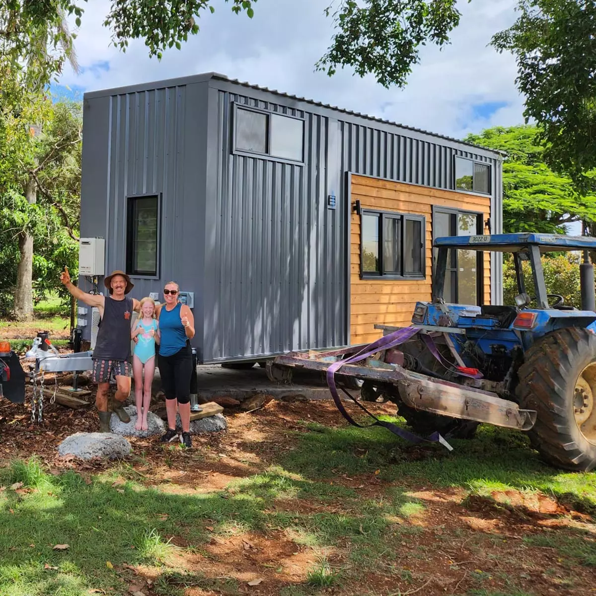 Tiny House delivered to Cudgera NSW