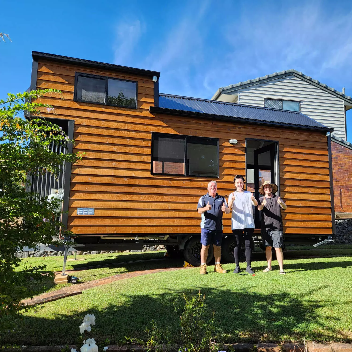 Tiny House delivered to Stafford QLD