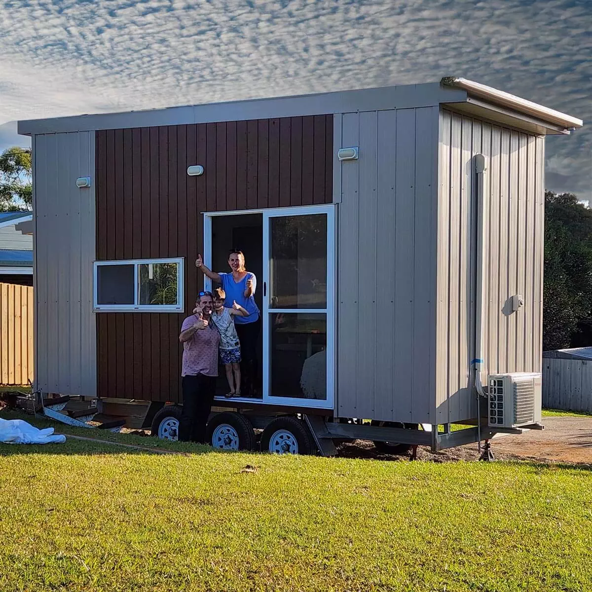 Brett's Tiny Homes delivered to Maleny Queensland