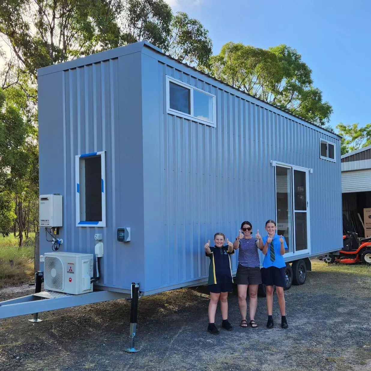 Tiny Home delivered to Hervey Bay Queensland