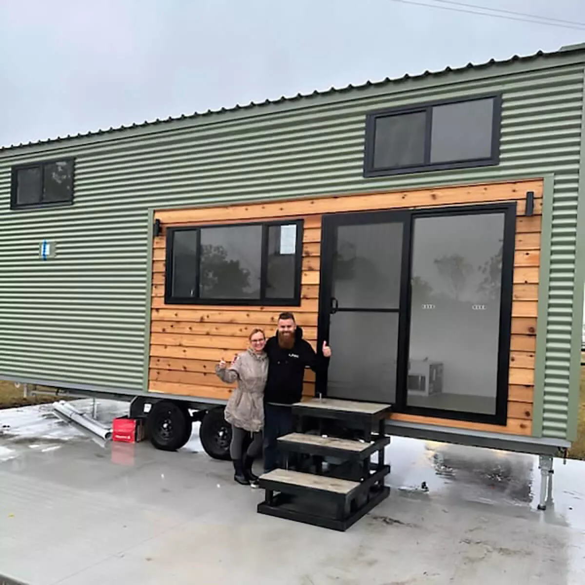 Tiny Home delivered to Burpengary QLD